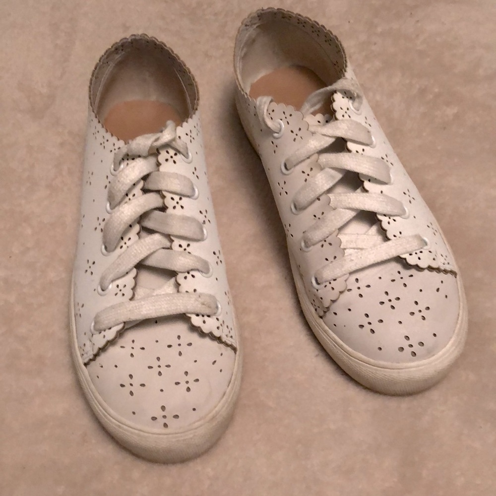 LOFT white sneakers